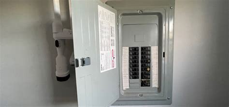 electrical panel box in a bathroom|nec 240.24 d.